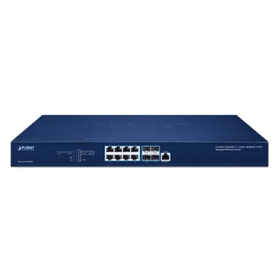 Switch Administrable Capa 3 / 8 Puertos 10GBASE-T RJ45 / 4 Puertos 10GBASE-X SFP+ / Switch Fabric 240 Gbps / Enrutamiento IPv4/IPv6 / QoS 8 Colas