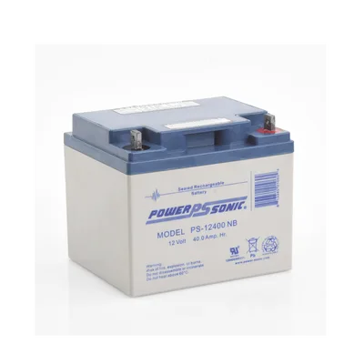 Batería de Respaldo AGM/VRLA / 12V / 40 Ah / Vida Útil 5 Años / Terminales NB / UL Reconocida