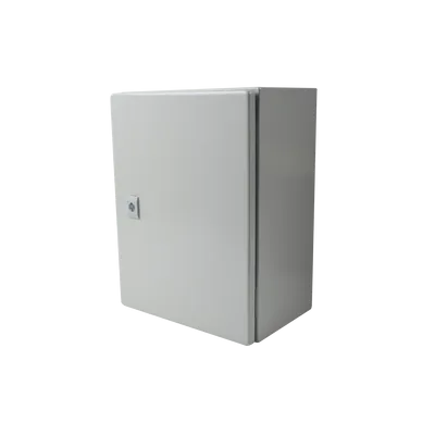 Gabinete de Acero IP66 / 300x400x200 mm / 11.8x15.7x7.9 in / IK10 / 30 kg / Placa Trasera Metálica