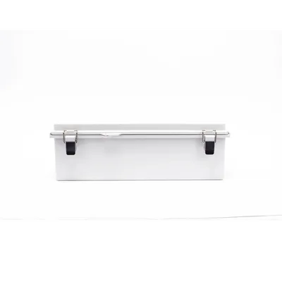 Gabinete de Protección IP66 / ABS 350 x 465 x 160 mm / Cierre con Broche Inoxidable / Opción Candado / Compatible Ventilación 60x60 mm