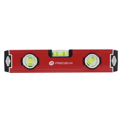 Nivel Magnético Torpedo / 9" (228 mm) / Triple Burbuja / Exactitud 1.0 mm/m / Aluminio con TPR