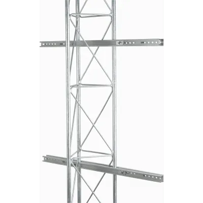Soporte de Torre Universal / 30-80 cm Ancho / 50 kg Carga / 2.95 x 1.57 x 1.18 ft / Acero Inoxidable