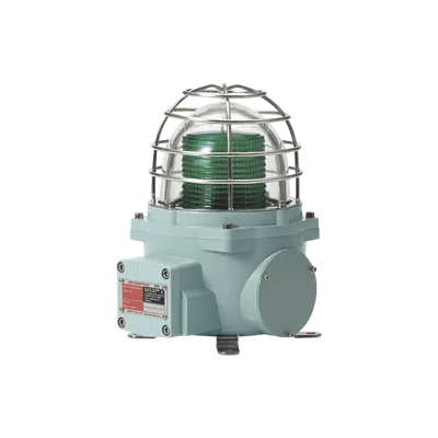 Baliza LED / Verde / 120 VCA / IP66 / Aluminio / Zonas Peligrosas / -40°C a +60°C / 1/2″ NPT
