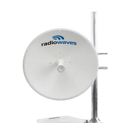 Antena Direccional / 2 ft / 29 dBi / 4.9-6 GHz / N-Hembra / Doble Polarización / Montaje Incluido