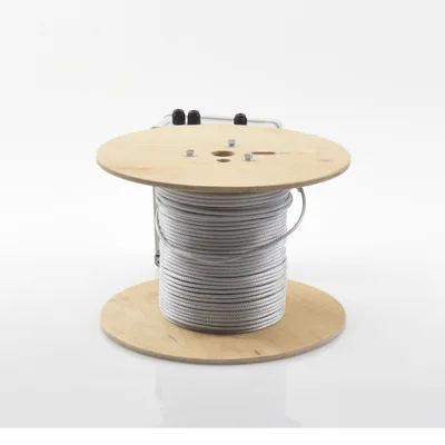 Cable Sensor Perimetral / 152 m (498.7 ft) / 1 Zona / Malla de Acero Inoxidable / Filtración Anti-Viento / IP66 NEMA 4X / 12-24 VCC
