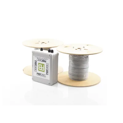 Cable Sensor Perimetral Blindado / 2 Zonas Independientes / 150 m (492 ft) / Detección por Vibración / 11 Niveles de Sensibilidad / IP66 NEMA 4X