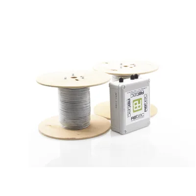 Cable Sensor Perimetral Blindado / 2 Zonas Independientes / 150 m (492 ft) / Detección por Vibración / 11 Niveles de Sensibilidad / IP66 NEMA 4X