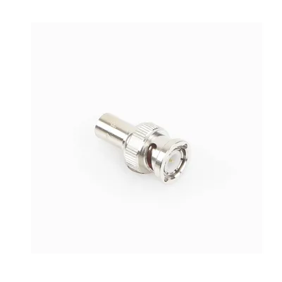 Carga Coaxial Terminal / 75 Ohm / 1/2 Watt / Conector BNC Macho / Níquel / Oro / Delrin