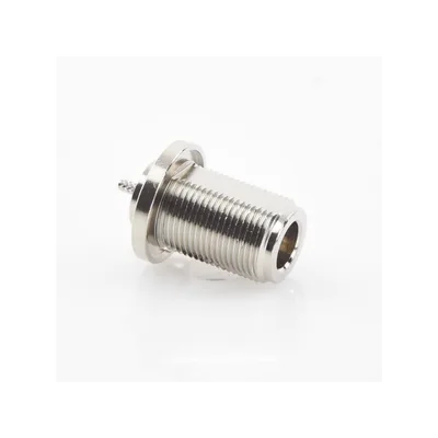 Conector N Hembra / Montaje Trasero Panel / Hermético / Anillo Plegable 0.130" / RG-316/U / Contacto Oro