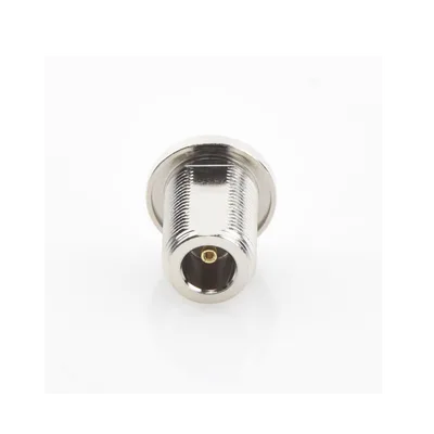 Conector N Hembra / Montaje Trasero Panel / Hermético / Anillo Plegable 0.130" / RG-316/U / Contacto Oro