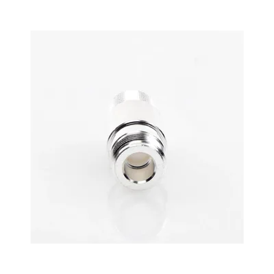 Conector RF / N Hembra / Anillo Plegable / LP600 LMR-600 7977A CNT-600 / Cuerpo Bronce Plateado / Contacto Oro