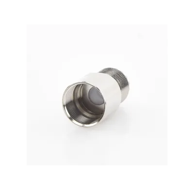 Conector UHF Hembra / SO-239 / Rosca en Línea / Contacto de Plata / Dieléctrico Teflón / Para RG-8/U, LMR-400 y 9913