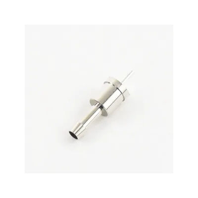 Conector Mini UHF Macho / Compatibilidad RG-58/U y RG-142/U / Cuerpo Bronce Niquelado / Contacto Plateado / Aislante Teflón / Ensamble Empuje de Casquillo
