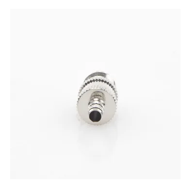 Conector RF Mini UHF Hembra / Anillo Plegable / Cables RG-58/U y RG-142/U / Cuerpo Níquel / Contacto Plata / Aislante Delrin