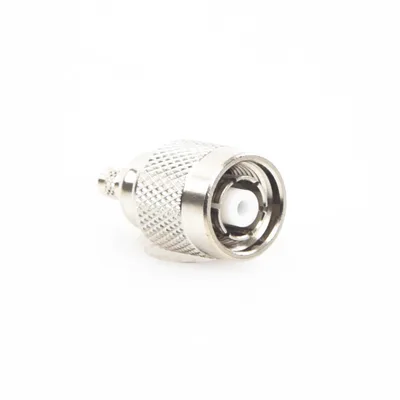 Conector RF Coaxial / TNC Macho Inverso / Crimp Anillo Plegable / 50 Ohm / DC a 11 GHz / RG-142/U