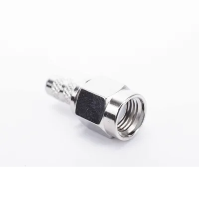 Conector SMA Macho de anillo plegable para Cable RG-142/U.