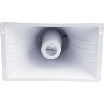 Bocina Corneta Voceo / 40 W / 8 Ohms / 95 dB a 15 m (49.2 ft) / RCA / 7.6 m (25 ft) / Intemperie