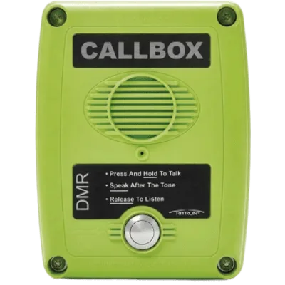 Callbox Digital DMR, Intercomunicador Inalámbrico Vía Radio UHF 450-470MHZ, Serie Q7 en Color Verde