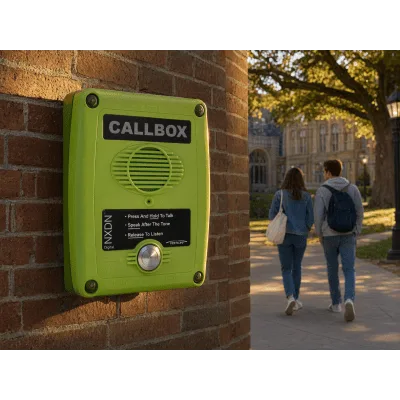 Callbox Digital NXDN / UHF 450-470 MHz / Gabinete Policarbonato / Alimentación Dual / Antena Interna / 1 Canal