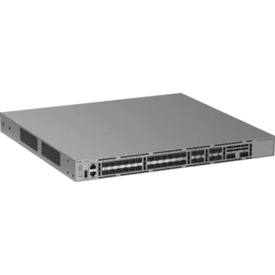 Switch 10G / 24 Puertos SFP+ 1G/2.5G/10G / 8 Puertos SFP28 10G/25G / 2 Puertos QSFP+ 40G / Capacidad 1040 Gbps / Reenvío 773.76 Mpps / CPU Quad Core ARMv8 Cortex-A72 / 4 GB SDRAM / 64 Mbit Buffer / Lí