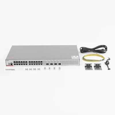 Switch Administrable Capa 3 / 48 Puertos Gigabit / 4 SFP+ 10Gb / Stack VSU 4 Miembros / Conmutación 176 Gbps / Gestión en la Nube