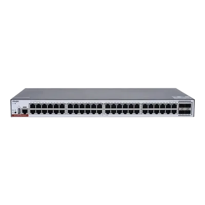 Switch Administrable Capa 3 PoE / 48 Puertos Gigabit / 4 SFP+ 10Gb / Potencia Total 1,480 W / Gestión en la Nube / Diseño Modular