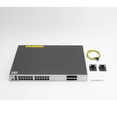 Switch Core Capa 3 / 24 Puertos Gigabit / 8 SFP+ 10Gb / 880 Gbps / Gestión en Nube / Fuente Modular