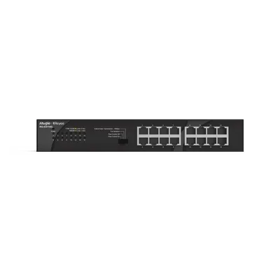 Switch No Administrable / 16 Puertos Gigabit / 32 Gbps / Fanless / Protección 4 kV