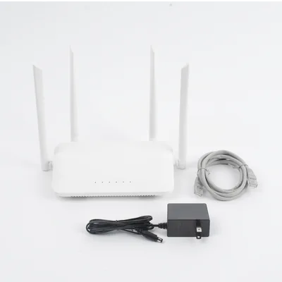 Router Wi-Fi 5 / Dual Band 1,200 Mbps / 4 Antenas 5 dBi / 96 Usuarios / Cobertura 30 m (98.4 ft) / Mesh