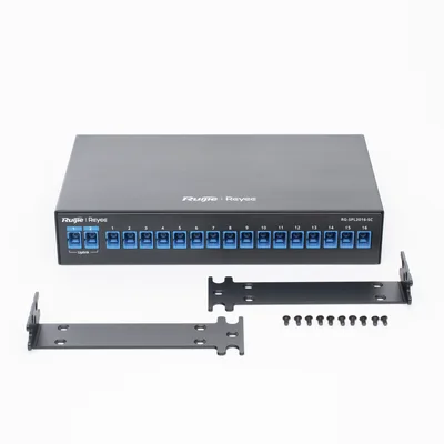 Splitter Pasivo PON / 2 Entradas 16 Salidas SC/UPC / Longitud de Onda 1260 a 1650 nm / Potencia de Entrada 500 mW / Temperatura -40 a +85 °C (-40 a +185 °F)