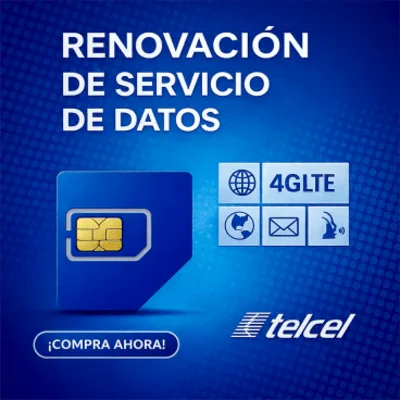 Renovación de Servicio Anual, 2GB por Mes  (No incluye llamadas y SMS)