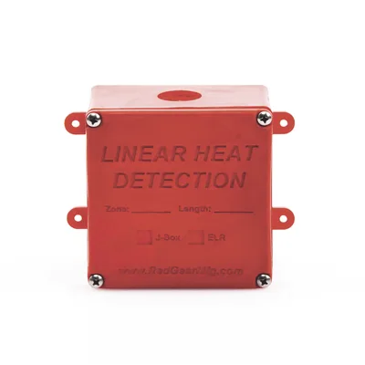 Caja de Empalme / Detección Lineal de Calor / Polímeros Térmicos / Conductores Tri-Metálicos / Temperatura -20°C a 60°C / Clase 1 Div.2 / 10x10x5 cm