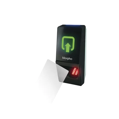Lector de huella dactilar / PoE / IP65 / Certificación FBI PIV-IQS / 10,000 usuarios / Identificación 1:N en 1 segundo
