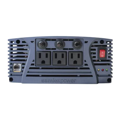 Inversor de Onda Senoidal Pura / 3000 W / 12 Vcc / 120 VCA / 3 Salidas GFCI / 6000 W Pico