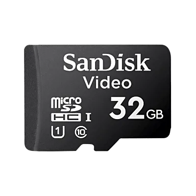 Tarjeta MicroSDXC / 32 GB / Clase 10 / Escritura 50 MB/s / 16 TBW / -25°C a 85°C / Grabación 24/7