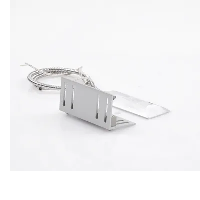 Contacto Magnético para Piso Uso Rudo / GAP 75 mm (3 in) / Cable Blindado 55 cm / 12 VCC / 0.5 A / Placa de Montaje en L