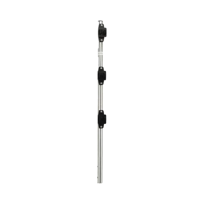 Poste de Paso para Cerca Eléctrica / Tubo de Acero Galvanizado en Caliente / 3 Aisladores con Remache / Longitud 75 cm (29.5 in) / Diámetro 25 mm (1 in) / Peso 0.57 kg