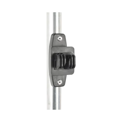 Poste de Paso para Cercas Eléctricas / Tubo de Acero Galvanizado / 5 Aisladores / Longitud 1.2 m (3.9 ft) / Diámetro 25 mm (1 in) / Peso 0.92 kg
