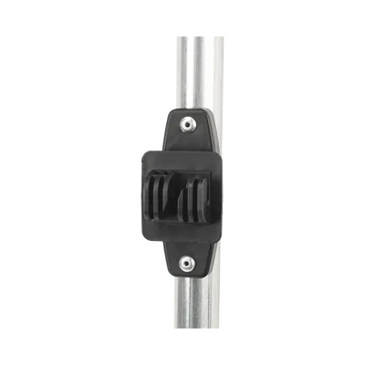 Poste de Paso para Cercas Eléctricas / Tubo Redondo 25 mm (1 in) / Longitud 1 m (39.4 in) / 5 Aisladores Integrados / Acero Galvanizado en Caliente