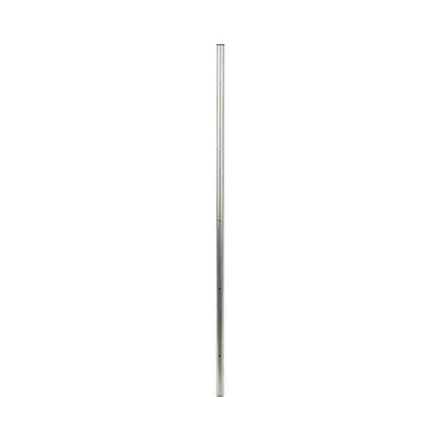 Poste de Esquina para Cerca Eléctrica / Acero Galvanizado en Caliente / 1 m (3.3 ft) / Diámetro 25 mm (1 in) / 5 Aisladores / 0.7 kg