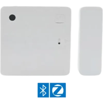 Sensor de Puerta/Ventana Bluetooth y Zigbee / Detección de Apertura, Cierre e Inclinación / Sensor de Luz Incorporado / Batería CR2032