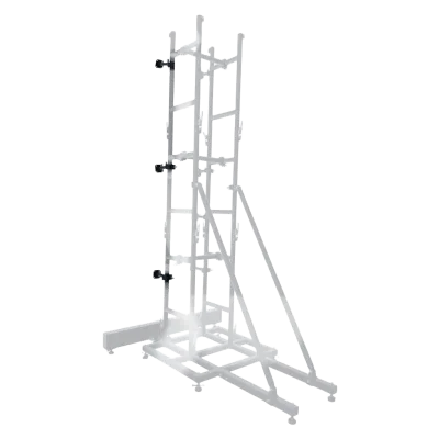 Abrazadera Retráctil para Pantalla LED / Carga 50 kg / Compatible 1.5 m x 3 m (4.9 ft x 9.8 ft) / Aluminio Anticorrosión / Instalación Sin Herramientas