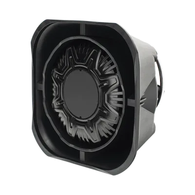 Bocina Compacta de Uso Rudo / 100 Watts / 124.5 dB a 9.8 ft / 11 Ohms / Montaje Universal / Nylon Reforzado con Fibra