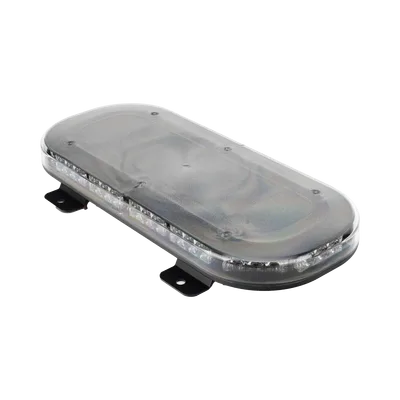 Mini Barra de Luces LED / 42 LED 360° / Ámbar/Blanco / 15 Pulgadas / Multivoltaje 12-24 Vcd / SAE / ECE R65