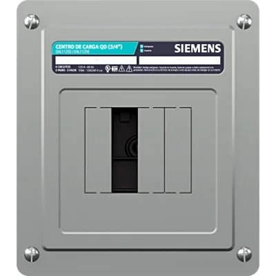 Centro de Carga Monofásico / 4 Polos / 125 A / 120/240 VCA / NEMA 1 / 10 kA / Sobreponer