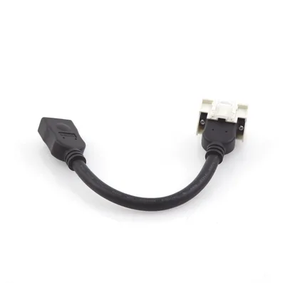 Adaptador HDMI / Pigtail Hembra-Hembra / 4K UHD / HDMI 2.0 / Faceplate 2 Salidas / 0.61 m (2 ft) / Blanco