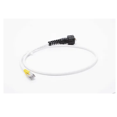 Patch Cord Industrial Reforzado / Cat6A Blindado S/FTP / IP66/IP67 / LS0H / 0.91 m (3 ft)