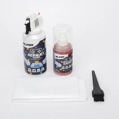 Kit de Limpieza / 2 Soluciones 100ml y 170ml / Toallita Microfibra 30x30cm / Protección Antiestática y UV