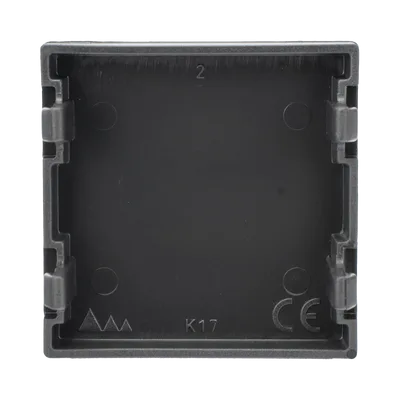 Placa Ciega / 45 x 45 mm / Termoplástico Libre de Halógenos / IP20 / Clipaje Directo / -5 a +60 °C
