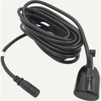 Transductor Skimmer / CHIRP Dual 83/200 kHz / 7 Pines / Alcance 300 m (984.3 ft) / Montaje sin Perforación